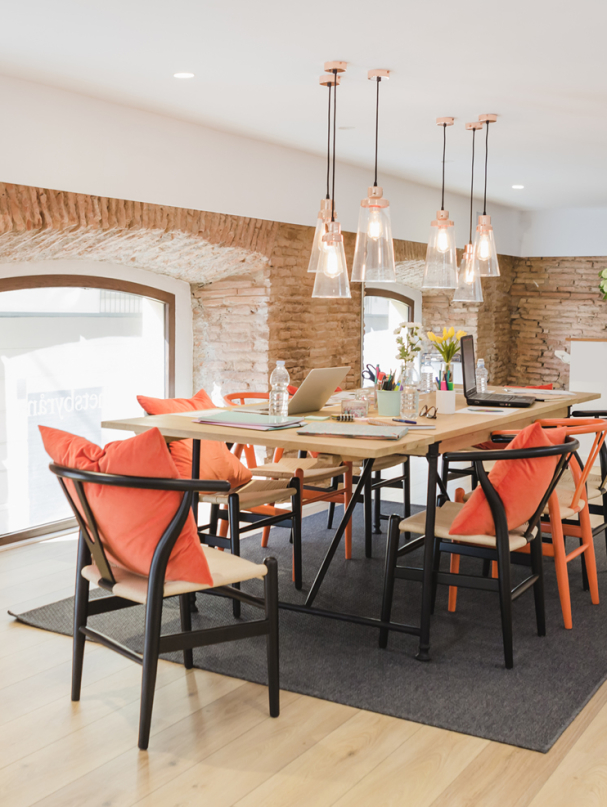 Estilo rustico y acogedor